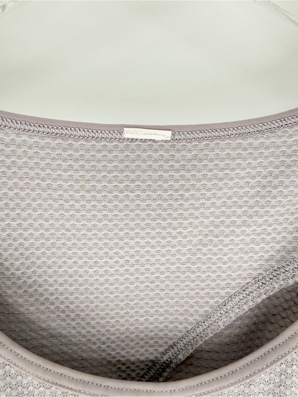Lululemon Open Up Keyhole Open Back Athletic Tank Top 4 Lavender Grey - Picture 6 of 7